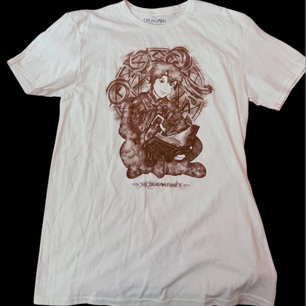 The Dragon‎ Prince Callum Sketching Netflix t shirt Size Medium NWOT